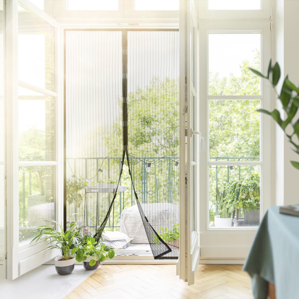 Bild 3 von IDEENWELT Magnet Insektenschutz für Türen anthrazit