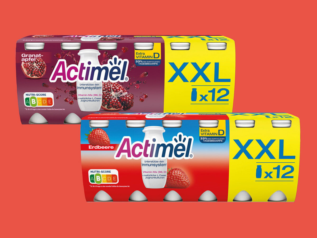 Danone Actimel XXL Von Lidl Ansehen!