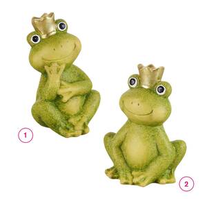 KODi Season Froschkönig S sitzend Terrakotta verschiedene Varianten