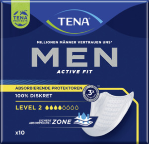 TENA Men Active Fit Absorbierende Protektoren Level 2