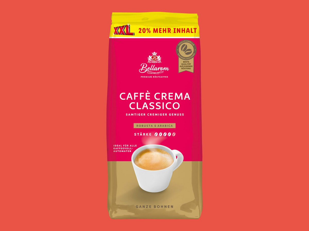 Bellarom Caffè Crema Classico XXL von Lidl ansehen