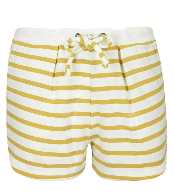 Bild 1 von SUBLEVEL kurze Hose bequeme Damen Sommer-Shorts im Ringel-Look Gelb