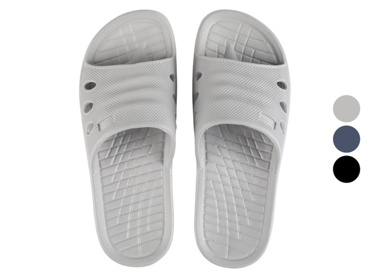Bild 1 von CRIVIT Herren Badepantoletten mit flexibler Sohle