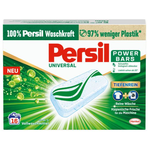 Bild 1 von Persil Vollwaschmittel Universal Power Bars 472g, 16WL