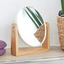 Bild 1 von Soapland Standspiegel doppelseitig mit Bambusfuß