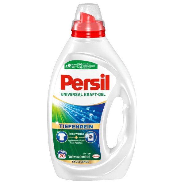 Bild 1 von Persil Vollwaschmittel Universal Kraft-Gel 900ml, 20WL