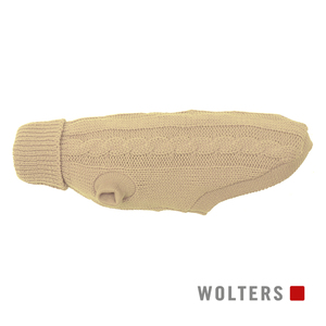 Wolters Zopf-Strickpullover beige 30 cm
