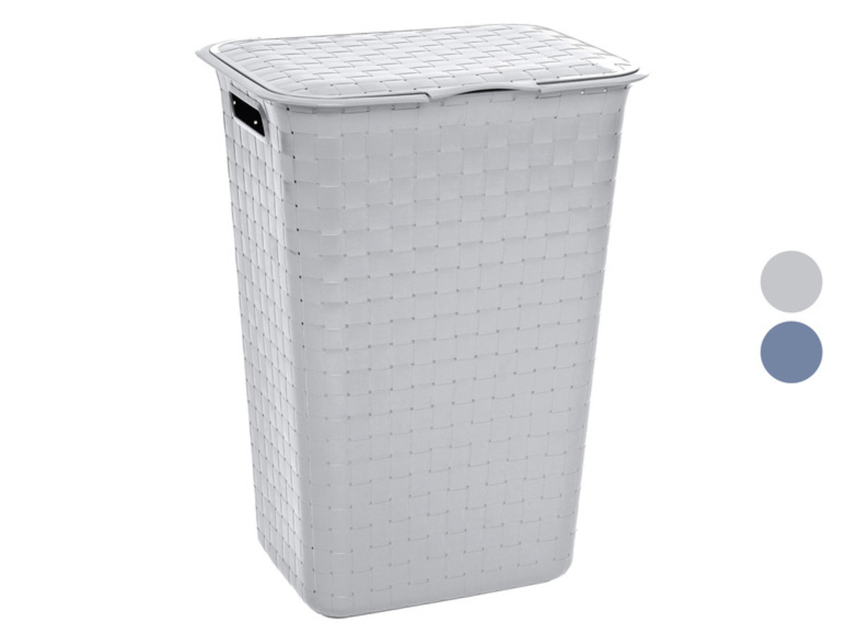 Bild 1 von Curver Wäschebox, 48 l, mit Klappdeckel und seitlichen Griffen