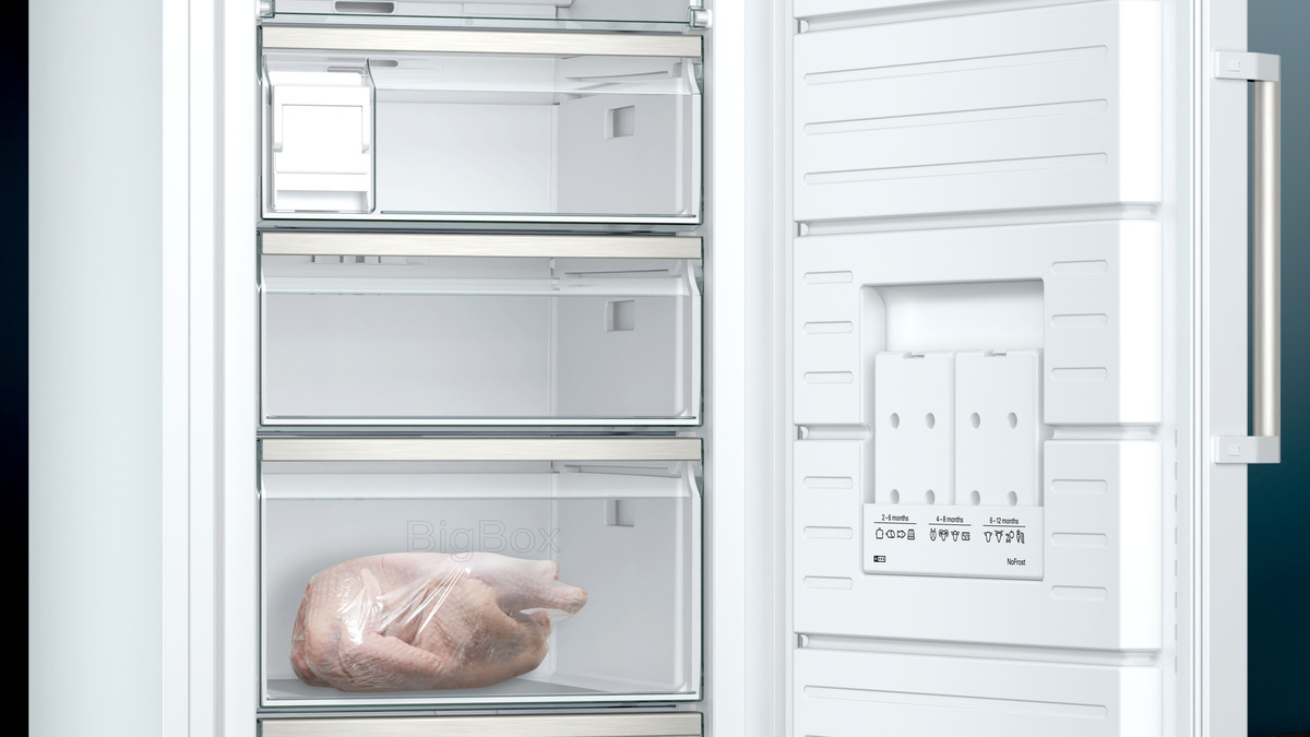 Bild 4 von SIEMENS GS51NAWCV Gefrierschrank (C, 290 Liter, 1610 mm hoch)