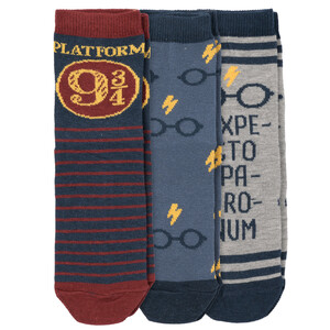 3 Paar Harry Potter Socken im Set