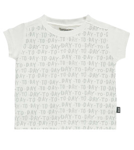 IMPS&ELFS niedliches Kinder T-Shirt mit coolem Print Rundhals-Ausschnitt  Grau