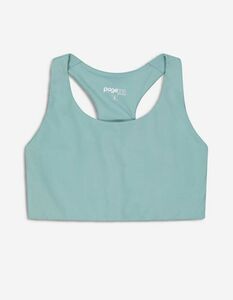 Cropped Top - einfarbig