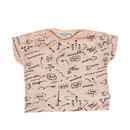 Bild 1 von IMPS&ELFS Sommer-Shirt lustiges Kinder-Shirt mit Cartoon Print Kurzarm Orange