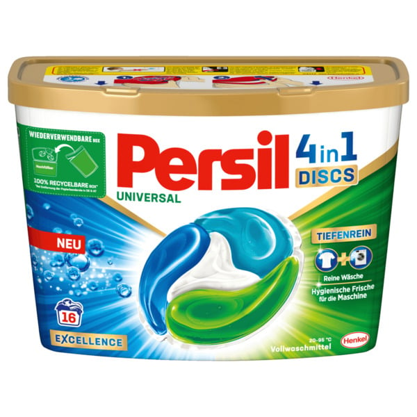 Bild 1 von Persil Vollwaschmittel Universal 4in1 Discs 400g, 16WL