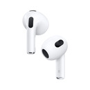 Bild 2 von APPLE Airpods (3. Generation), In-ear Kopfhörer Bluetooth Weiß