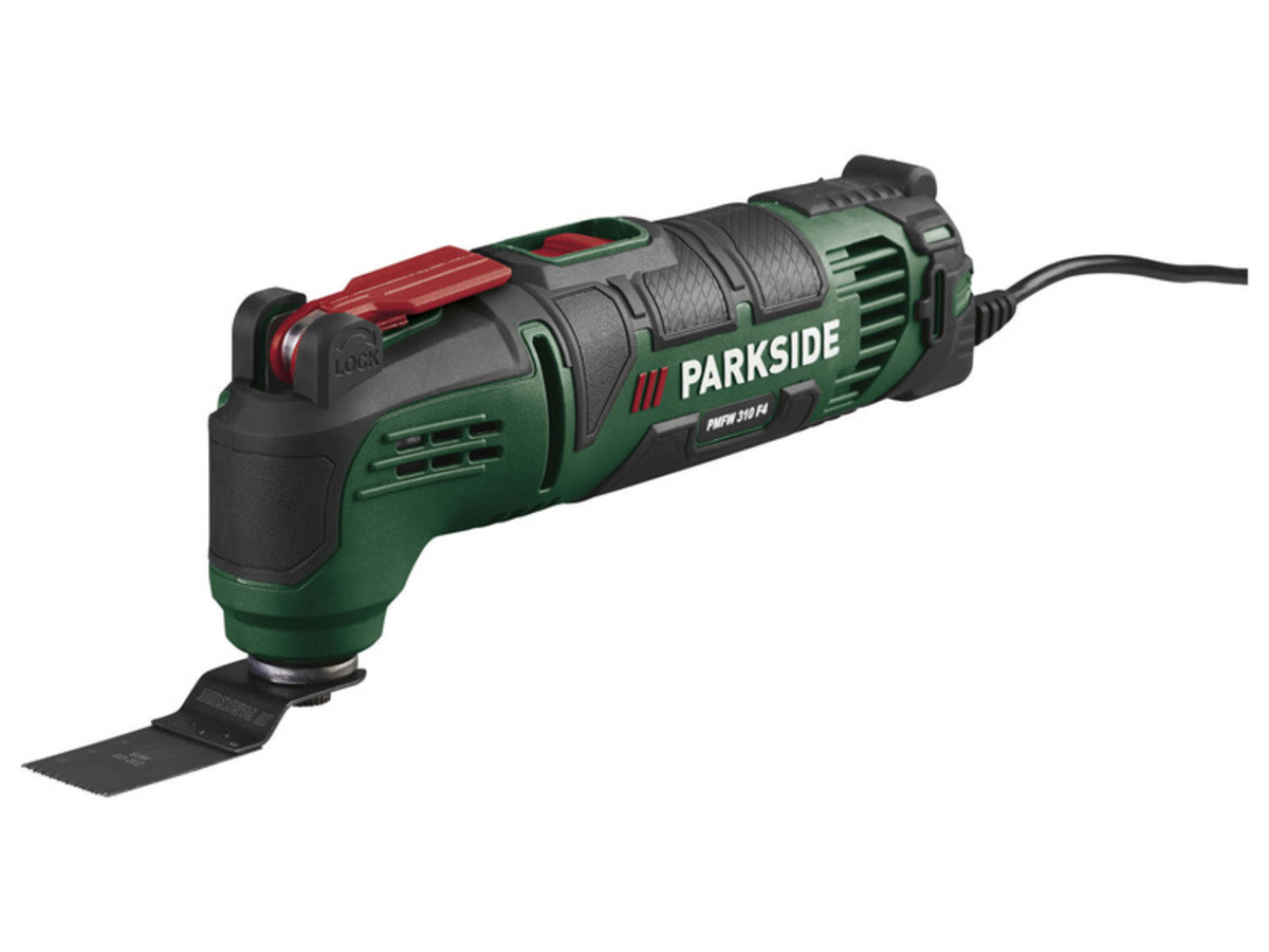Bild 1 von PARKSIDE® Multifunktionswerkzeug »PMFW 310 F4«, mit 5 Aufsätzen