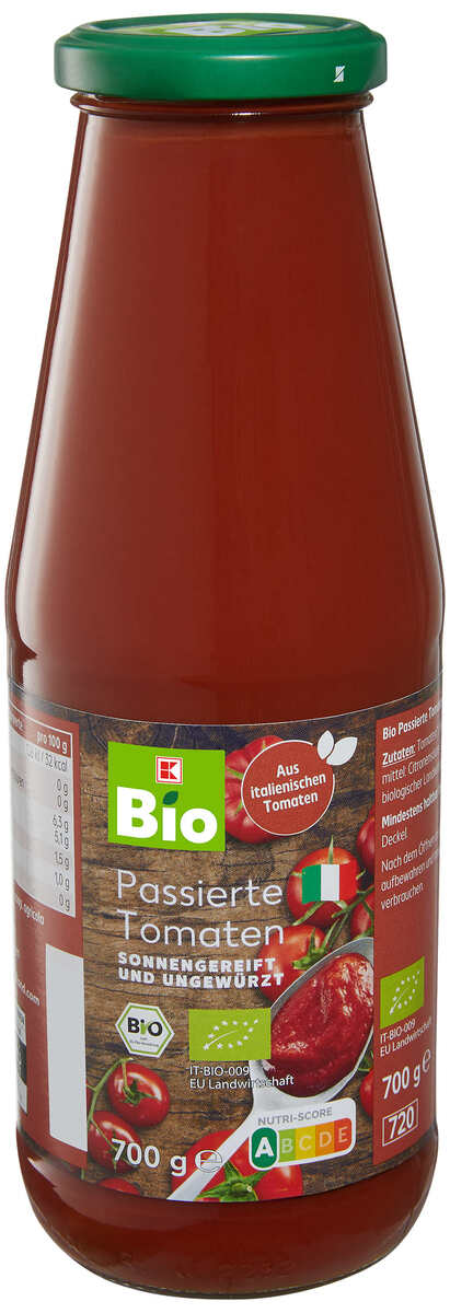 Bild 1 von K-BIO Passierte Tomaten