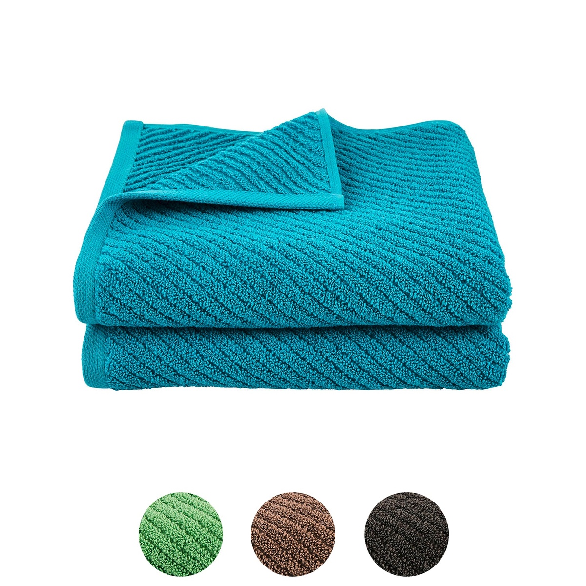 Bild 1 von TUKAN Flausch-Handtücher 50 x 100 cm, 2er-Packung