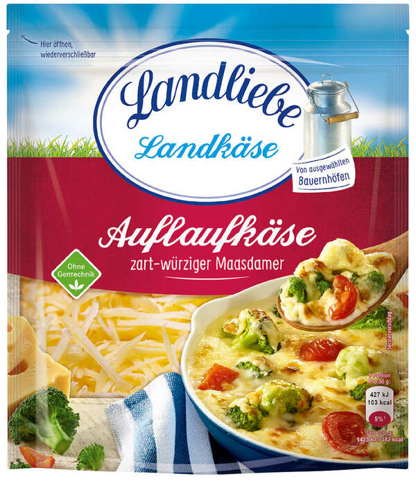 Bild 1 von LANDLIEBE Auflauf- oder Pizzakäse