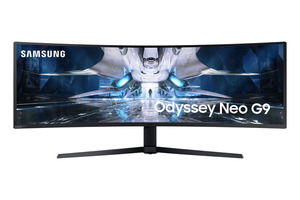 SAMSUNG Odyssey Neo G9 (S49AG954NP) 49 Zoll DWQHD Gaming Monitor (1 ms Reaktionszeit, 240 Hz)