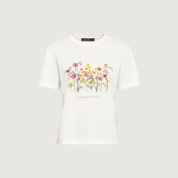 Bild 1 von T-Shirt aus GOTS-zertifizierter Bio-Baumwolle mit Botanic-Print