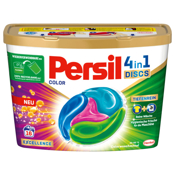 Bild 1 von Persil Colorwaschmittel Color 4in1 Discs 400g, 16WL