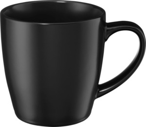 Dekorieren & Einrichten Kaffeebecher matt-schwarz (450 ml)
