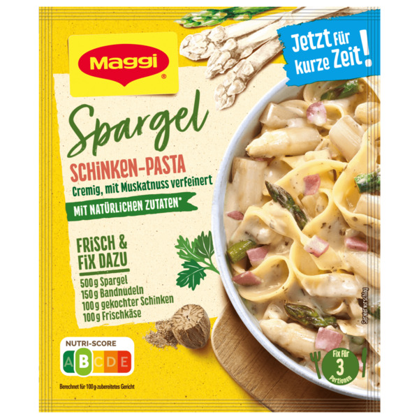 Bild 1 von Maggi Fix Spargel Schinken-Pasta 35g