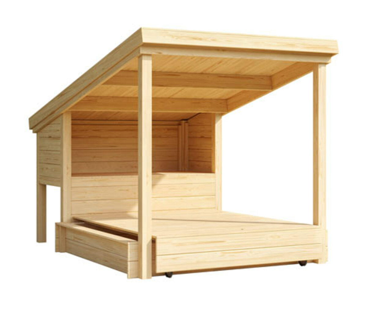 Bild 1 von Weka 2-in-1-Kinderspielplatz-und-Sandkasten »Emma«, klein