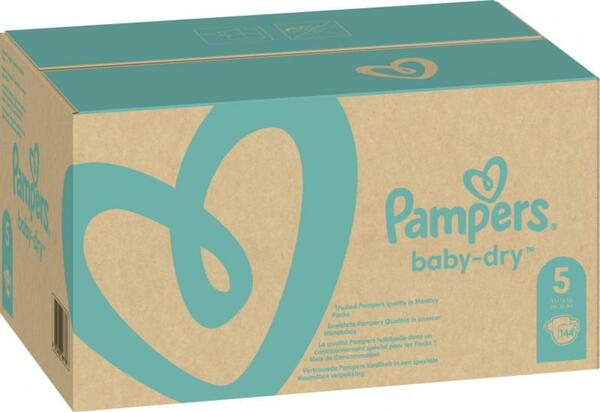 Bild 1 von Pampers Baby Dry Gr. 5 Junior 11-16kg Monatsbox