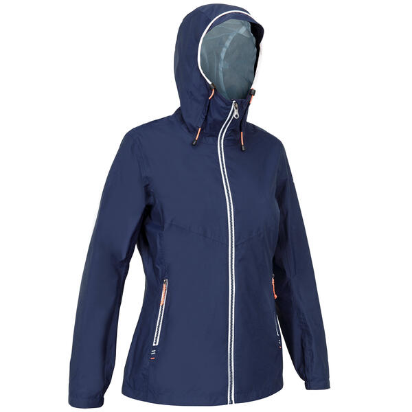 Bild 1 von Regenjacke Segeln Damen wasserdicht 100 marineblau