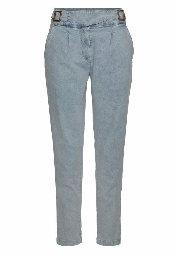 Bild 2 von Buffalo Bequeme Jeans mit Bundfalten und Schnallen