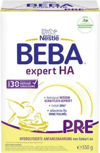 Nestlé Beba expert HA Pre von Geburt an