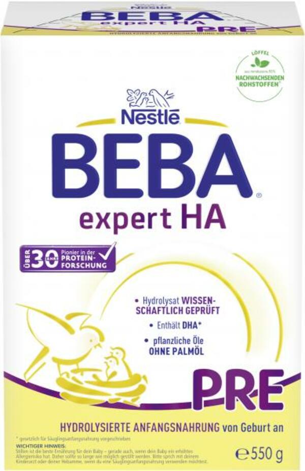 Bild 1 von Nestlé Beba expert HA Pre von Geburt an