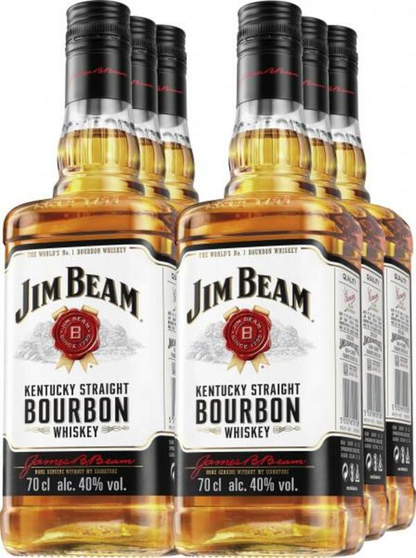 Bild 1 von Jim Beam Kentucky Straight Bourbon Whiskey