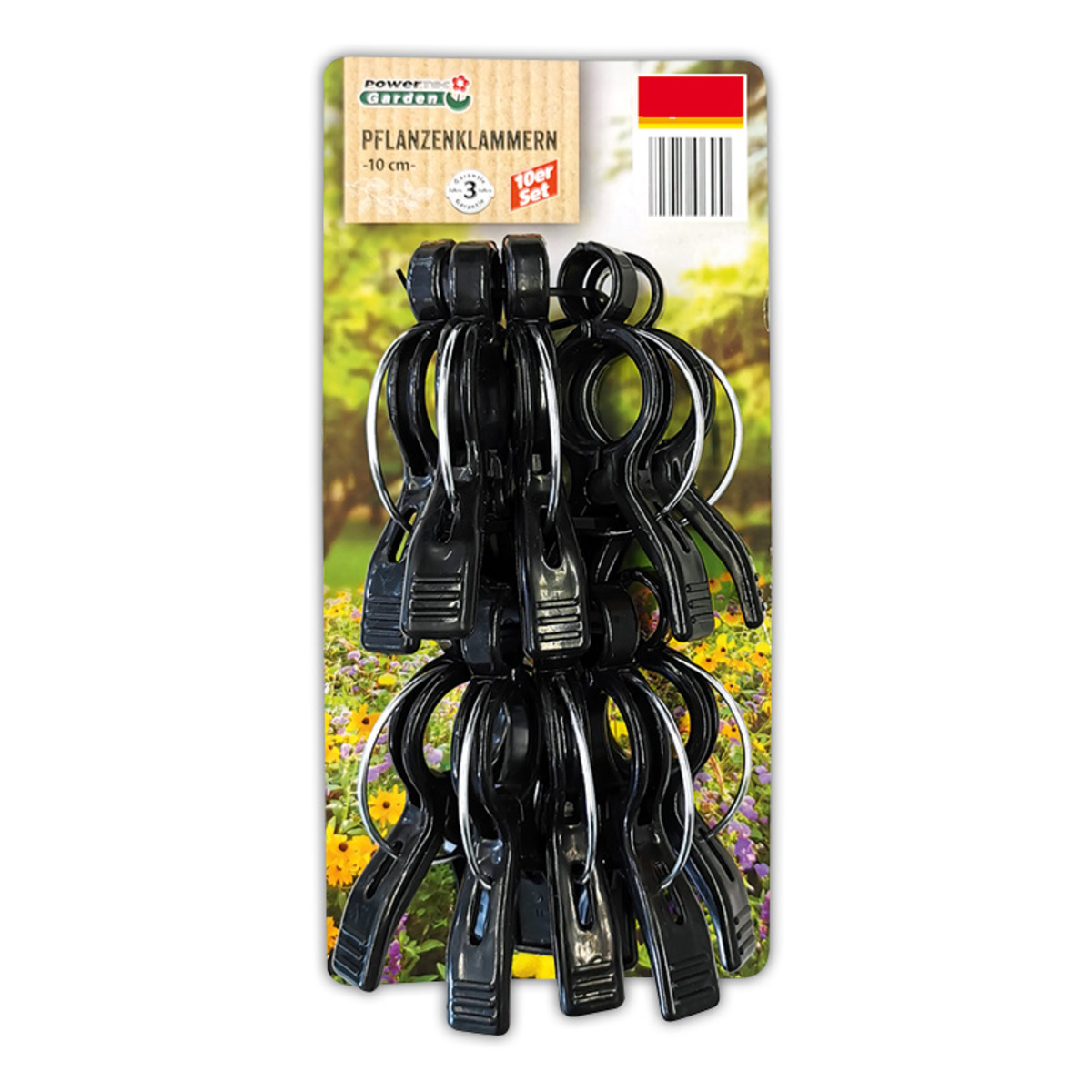 Bild 1 von Powertec Garden Pflanzenklammern 10er-Set