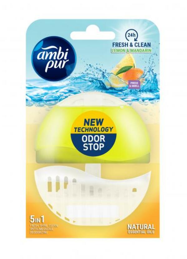 Bild 1 von Ambi Pur 5in1 WC-Starterkit Lemon & Mandarin