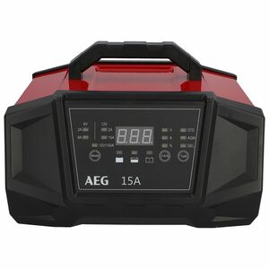 AEG Werkstatt-Ladegerät WM 15 geeignet für alle 6 & 12 Volt-Batterien