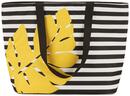 Bild 1 von Strandtasche Sunny in Schwarz/Weiß/Gelb