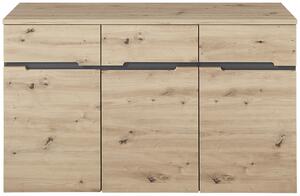 Sideboard in Graphitfarben/Eiche Artisan