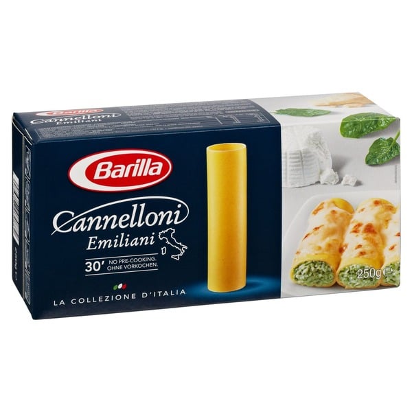 Bild 1 von Barilla La Collezione D'Italia Cannelloni Emiliani No. 88 Röhrennudeln Zum Füllen (250 g)