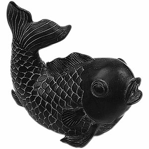 Heissner Wasserspeier Fisch Bronze