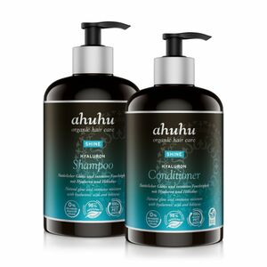 SHINE Hyaluron Shampoo & Conditioner XXL Set