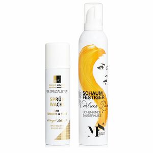 MARGOT SCHMITT® Deluxe Pure Schaumfestiger 300ml & Sprühwachs 150ml