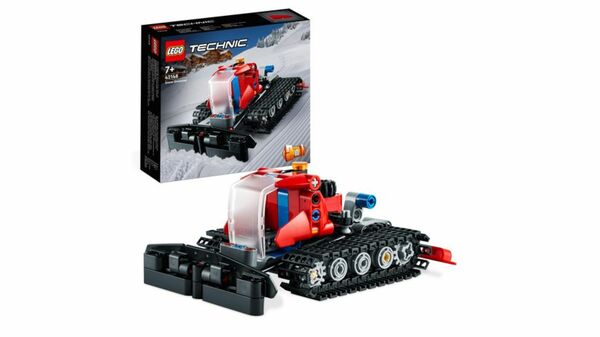 Bild 1 von LEGO Technic 42148 Pistenraupe, 2in1-Fahrzeug-Set mit Schneemobil