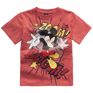 Micky Maus T-Shirt mit Comic-Print