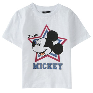 Micky Maus T-Shirt im College-Style