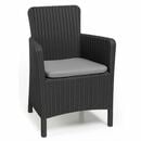 Bild 2 von Keter Trenton Dining Chair mit Sitzkissen Graphit