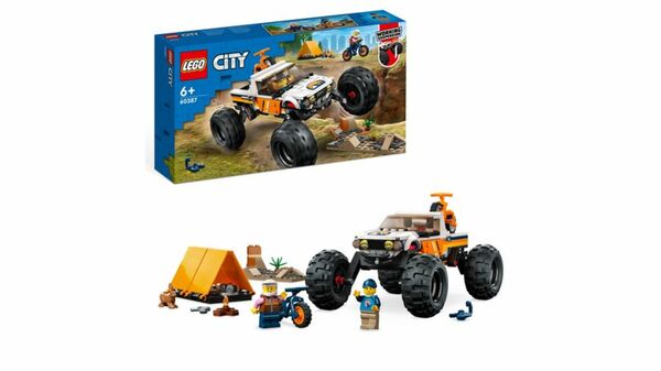 Bild 1 von LEGO City 60387 Offroad Abenteuer, Monster Truck Spielzeug für Kinder