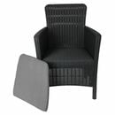 Bild 4 von Keter Trenton Dining Chair mit Sitzkissen Graphit